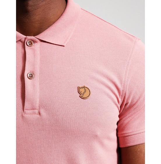 FJALLRAVEN OVIK POLO SHIRT 81511-300 DUSTY ROSE