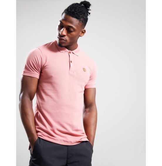 FJALLRAVEN OVIK POLO SHIRT 81511-300 DUSTY ROSE