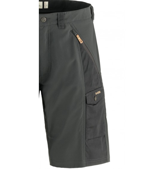 FJALLRAVEN ABISKO SHORTS 82833-030 DARK GREY