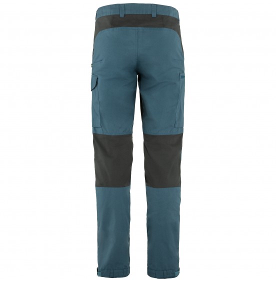 FJALLRAVEN KAIPAK TROUSERS 86550-520-030 UNCLE BLUE-DARK GREY
