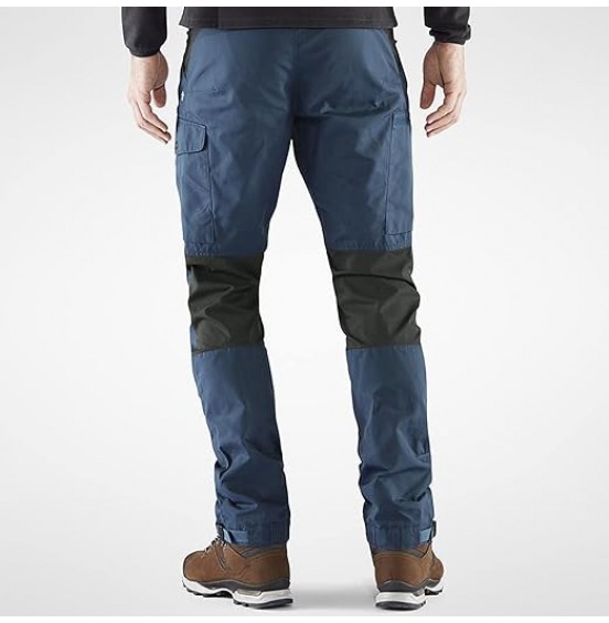FJALLRAVEN KAIPAK TROUSERS 86550-520-030 UNCLE BLUE-DARK GREY