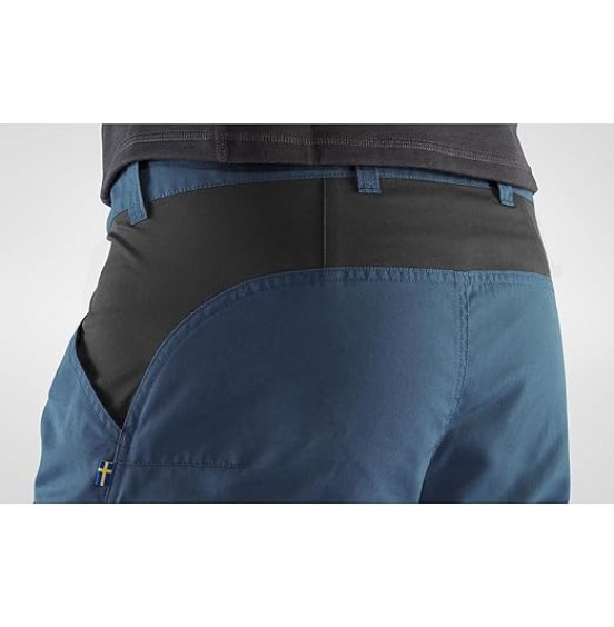 FJALLRAVEN KAIPAK TROUSERS 86550-520-030 UNCLE BLUE-DARK GREY