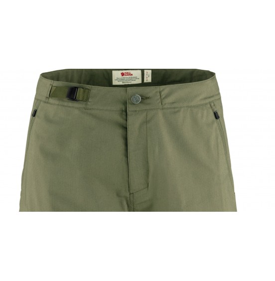 FJALLRAVEN ABISKO HIKE SHORTS 86969-625 LAUREL GREEN