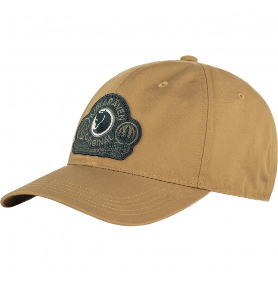 FJALLRAVEN CLASSIC BADGE CAP 86979-232 BUCKWHEAT BROWN