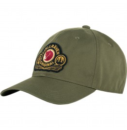 FJALLRAVEN CLASSIC BADGE CAP 86979-625 LAUREL GREEN