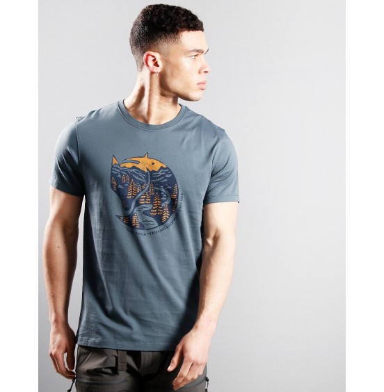 FJALLRAVEN ARCTIC FOX T-SHIRT 87220-042 DUSK