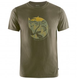 FJALLRAVEN ARCTIC FOX T-SHIRT 87220-633 DARK OLIVE