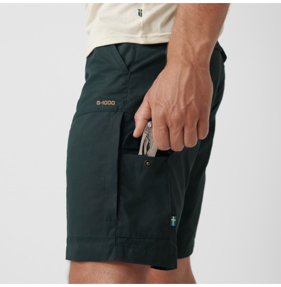 FJALLRAVEN KARL PRO SHORTS 87224-555 DARK NAVY
