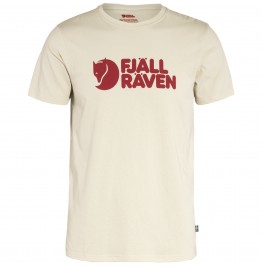 FJALLRAVEN LOGO T-SHIRT 87310-113 CHALK WHITE