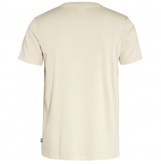 FJALLRAVEN LOGO T-SHIRT 87310-113 CHALK WHITE