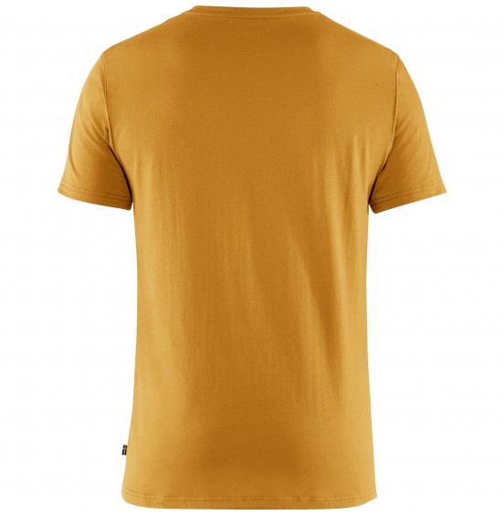 FJALLRAVEN LOGO T-SHIRT 87310-160 OCHRE