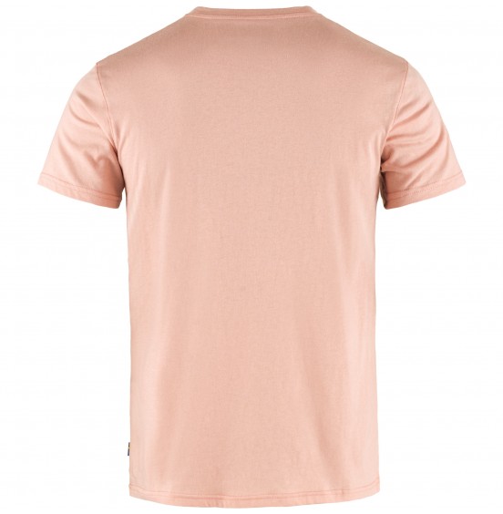 FJALLRAVEN LOGO T-SHIRT 87310-302 CHALK ROSE