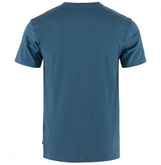 FJALLRAVEN 1960 LOGO T-SHIRT 87313-534 INDIGO BLUE