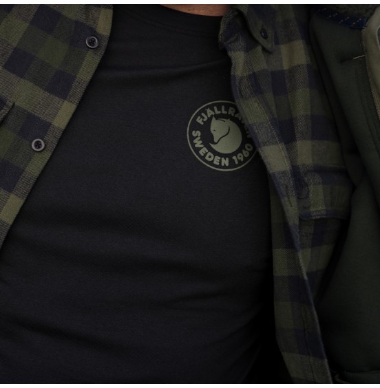 FJALLRAVEN 1960 LOGO T-SHIRT 87313-550 BLACK