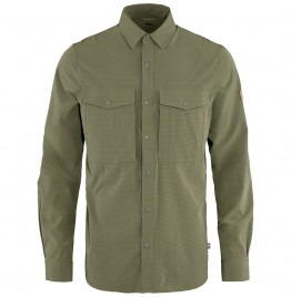 FJALLRAVEN ABISKO TREKKING SHIRT 87935-622 LIGHT OLIVE