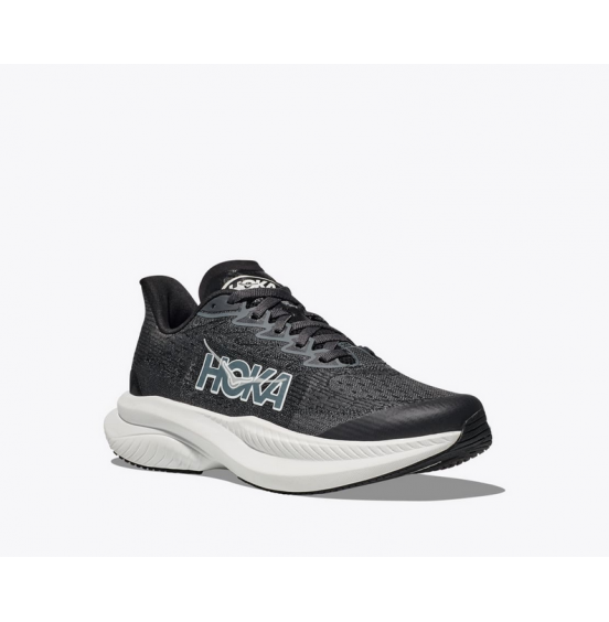 HOKA ΠΑΙΔΙΚΑ ΑΘΛΗΤΙΚΑ ΠΑΠΟΥΤΣΙΑ MACH 6 1147553-BWHT BLACK WHITE
