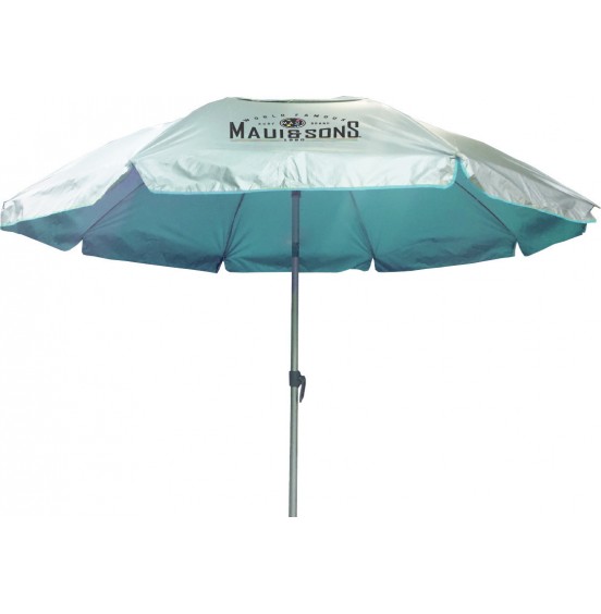MAUI AND SONS ΣΠΑΣΤΗ ΟΜΠΡΕΛΑ ΘΑΛΑΣΣΗΣ ΑΛΟΥΜΙΝΙΟΥ ΔΙΑΜΕΤΡΟΥ 2.20m ΜΕ UPF50+ ΠΡΟΣΤΑΣΙΑ ΚΑΙ ΑΕΡΑΓΩΓΟ 1560 ΔΙΑΦΟΡΑ ΧΡΩΜΑΤΑ