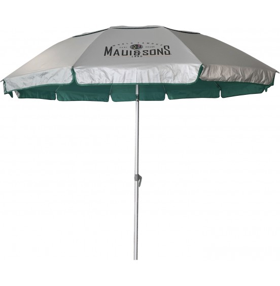 MAUI AND SONS ΣΠΑΣΤΗ ΟΜΠΡΕΛΑ ΘΑΛΑΣΣΗΣ ΑΛΟΥΜΙΝΙΟΥ ΔΙΑΜΕΤΡΟΥ 2.20m ΜΕ UPF50+ ΠΡΟΣΤΑΣΙΑ ΚΑΙ ΑΕΡΑΓΩΓΟ 1560 ΔΙΑΦΟΡΑ ΧΡΩΜΑΤΑ