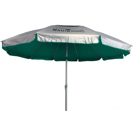 MAUI AND SONS ΣΠΑΣΤΗ ΟΜΠΡΕΛΑ ΘΑΛΑΣΣΗΣ ΑΛΟΥΜΙΝΙΟΥ ΔΙΑΜΕΤΡΟΥ 2.20m ΜΕ UPF50+ ΠΡΟΣΤΑΣΙΑ ΚΑΙ ΑΕΡΑΓΩΓΟ 1560 ΔΙΑΦΟΡΑ ΧΡΩΜΑΤΑ