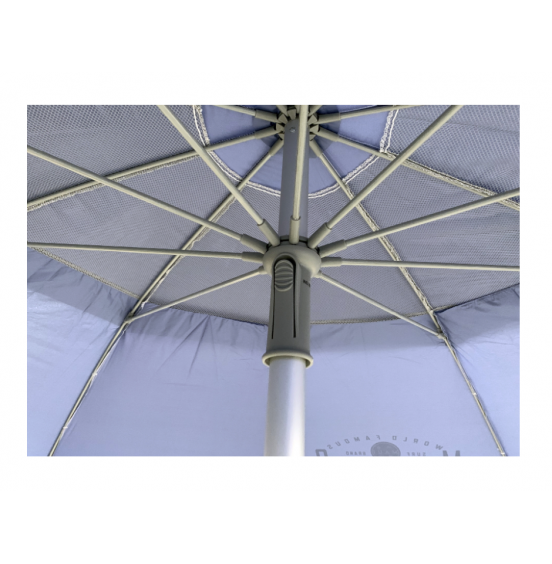 MAUI AND SONS ΣΠΑΣΤΗ ΟΜΠΡΕΛΑ ΘΑΛΑΣΣΗΣ ΑΛΟΥΜΙΝΙΟΥ ΔΙΑΜΕΤΡΟΥ 1.9m ΜΕ UV ΠΡΟΣΤΑΣΙΑ ΚΑΙ ΑΕΡΑΓΩΓΟ 1933 BLUE ICE 