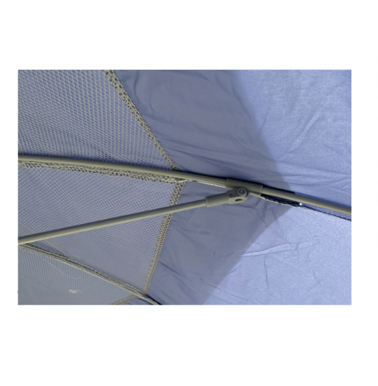 MAUI AND SONS ΣΠΑΣΤΗ ΟΜΠΡΕΛΑ ΘΑΛΑΣΣΗΣ ΑΛΟΥΜΙΝΙΟΥ ΔΙΑΜΕΤΡΟΥ 1.9m ΜΕ UV ΠΡΟΣΤΑΣΙΑ ΚΑΙ ΑΕΡΑΓΩΓΟ 1933 BLUE ICE 