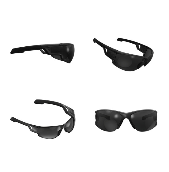 ΓΥΑΛΙΑ MECHANIX TYPE-N S2 SMOKE LENS-BLACK FRAME