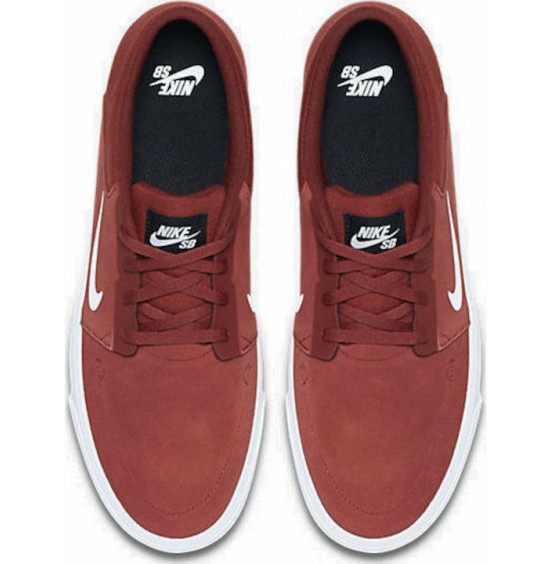 NIKE SB PORTMORE ΑΝΔΡΙΚΑ ΑΘΛΗΤΙΚΑ ΠΑΠΟΥΤΣΙΑ 725027-602 ΚΟΚΚΙΝΟ