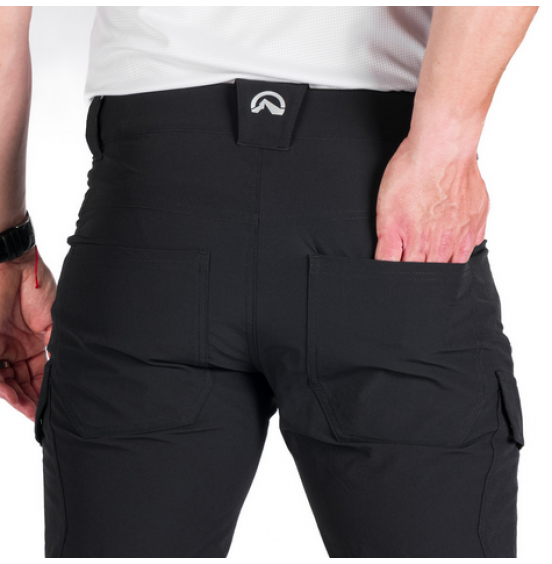 NORTHFINDER BE-3477-OR-269 RUSTY MENS TREKKING CARGO STRETCH SHORT BLACK