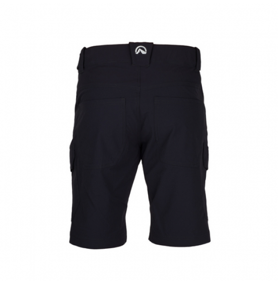 NORTHFINDER BE-3477-OR-269 RUSTY MENS TREKKING CARGO STRETCH SHORT BLACK