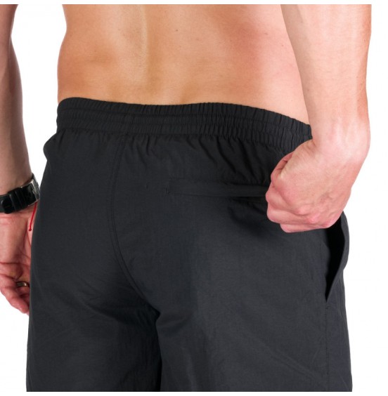 NORTHFINDER BE-3486SP-269 NATHANIAL Men's beach shorts BLACK