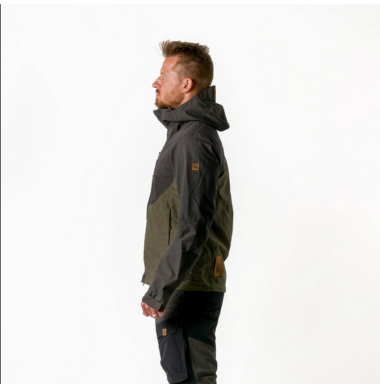 NORTHFINDER KASH ALL-WEATHER JACKET BLACK DARK GREEN (BU-3970AD-550)