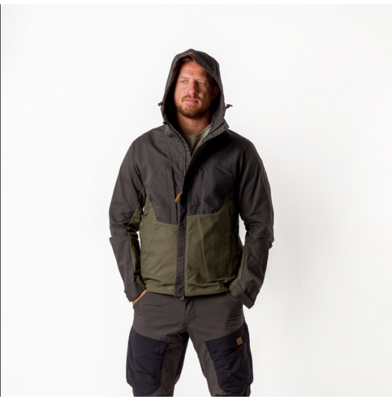NORTHFINDER KASH ALL-WEATHER JACKET BLACK DARK GREEN (BU-3970AD-550)