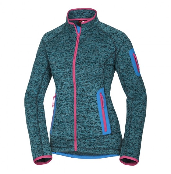 NORTHFINDER WOMENS SWEATER MI-4308OR 355-GREEN