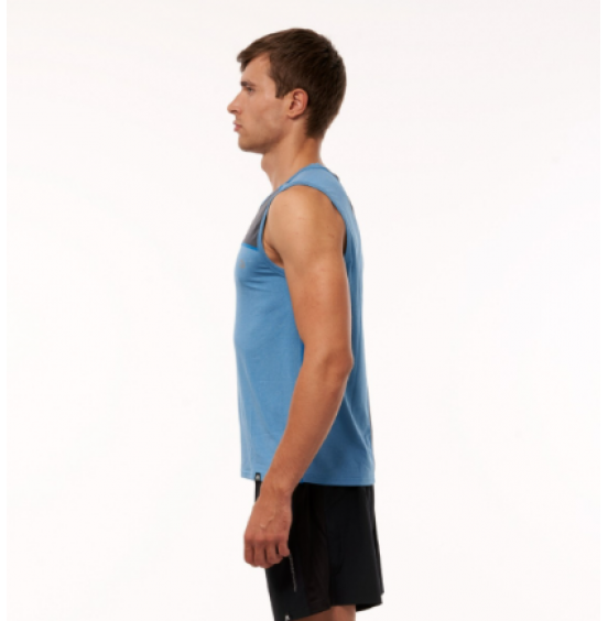 NORTHFINDER ZAKYE TR-3379SII-281 MENS T-SHIRT BLUE
