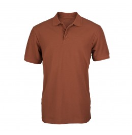 NORTHFINDER PIQUE TR-3551SP-293 MENS POLO BROWN