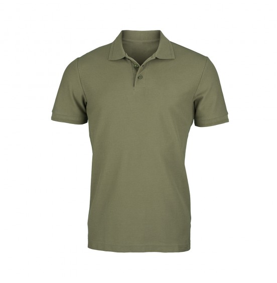 NORTHFINDER PIQUE TR-3551SP-305 MENS POLO DARK OLIVE