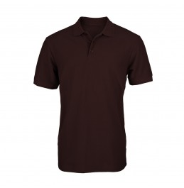 NORTHFINDER PIQUE TR-3551SP-379 MENS POLO DARK BROWN