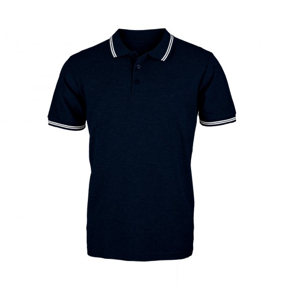 NORTHFINDER FREDDIE TR-3552SP-298 MENS POLO DARK BLUE