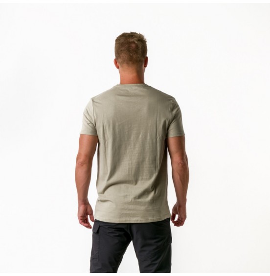 NORTHFINDER BART TR-3811AD-263 Men's Organic Cotton T-Shirt GREENGREY