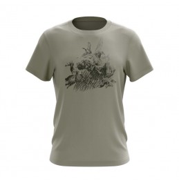 NORTHFINDER BART TR-3811AD-373 Men's Organic Cotton T-Shirt TARMAC