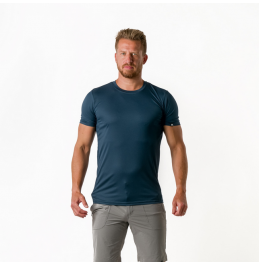 NORTHFINDER TR-3830SP-319 FRANS Men's technical T-shirt GREY
