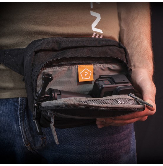 PENTAGON PROTEAN POUCH ΤΣΑΝΤΑΚΙ ΜΕΣΗΣ Κ17078-01 BLACK