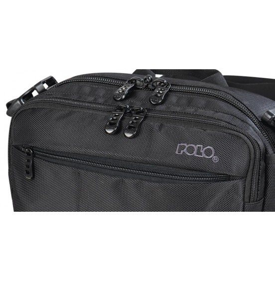 POLO ΤΣΑΝΤΑΚΙ ΜΕΣΗΣ 908004-2000 WAIST BAG CAMERA BLACK