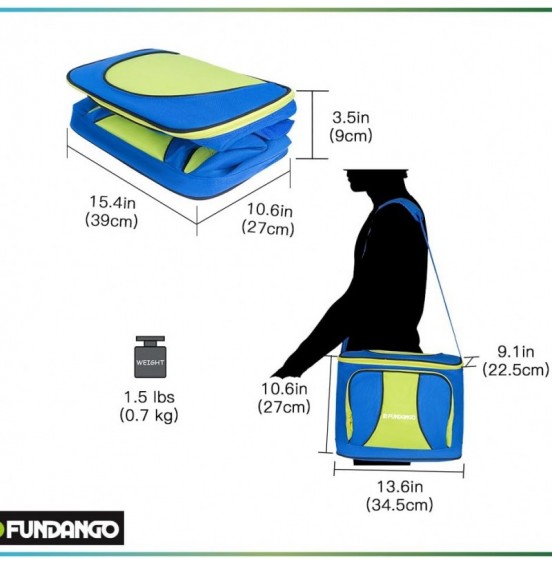 ΤΣΑΝΤΑ ΨΥΓΕΙΟ 20L POLO COOLER BAG 9G3001 FUNDANGO BLUE