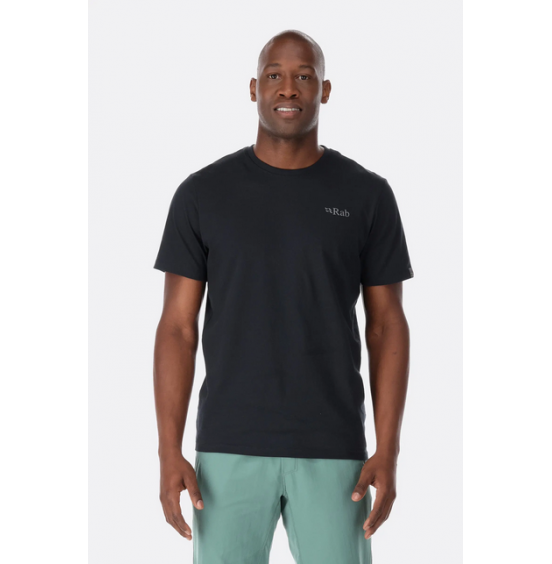 RAB STANCE MOUNTAIN PEAK TEE QCB-66-BEL ΑΝΔΡΙΚΟ ΚΟΝΤΟΜΑΝΙΚΟ T-SHIRT BELUGA