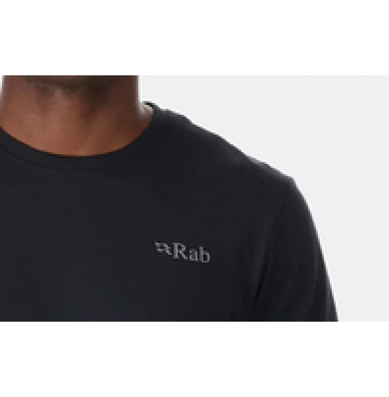 RAB STANCE MOUNTAIN PEAK TEE QCB-66-BEL ΑΝΔΡΙΚΟ ΚΟΝΤΟΜΑΝΙΚΟ T-SHIRT BELUGA
