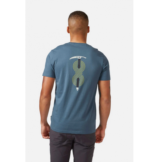 RAB STANCE AXE TEE QCB-83-DIK ΑΝΔΡΙΚΟ ΚΟΝΤΟΜΑΝΙΚΟ T-SHIRT DEEP INK