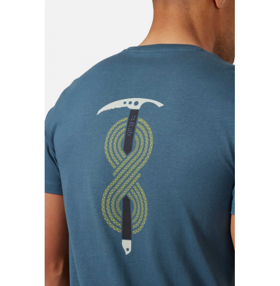 RAB STANCE AXE TEE QCB-83-DIK ΑΝΔΡΙΚΟ ΚΟΝΤΟΜΑΝΙΚΟ T-SHIRT DEEP INK