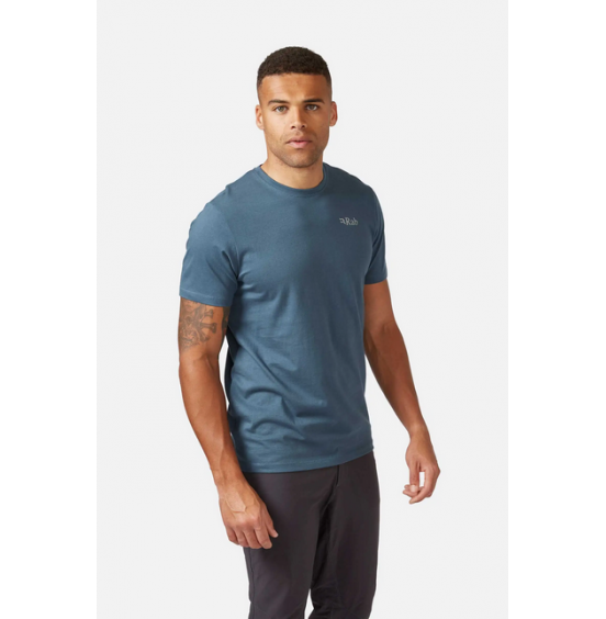 RAB STANCE AXE TEE QCB-83-DIK ΑΝΔΡΙΚΟ ΚΟΝΤΟΜΑΝΙΚΟ T-SHIRT DEEP INK