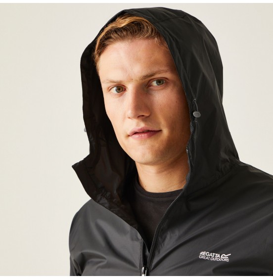 REGATTA ΑΔΙΑΒΡΟΧΗ ΜΕΜΒΡΑΝΗ RMW281-800 PACK IT JKT III BLACK
